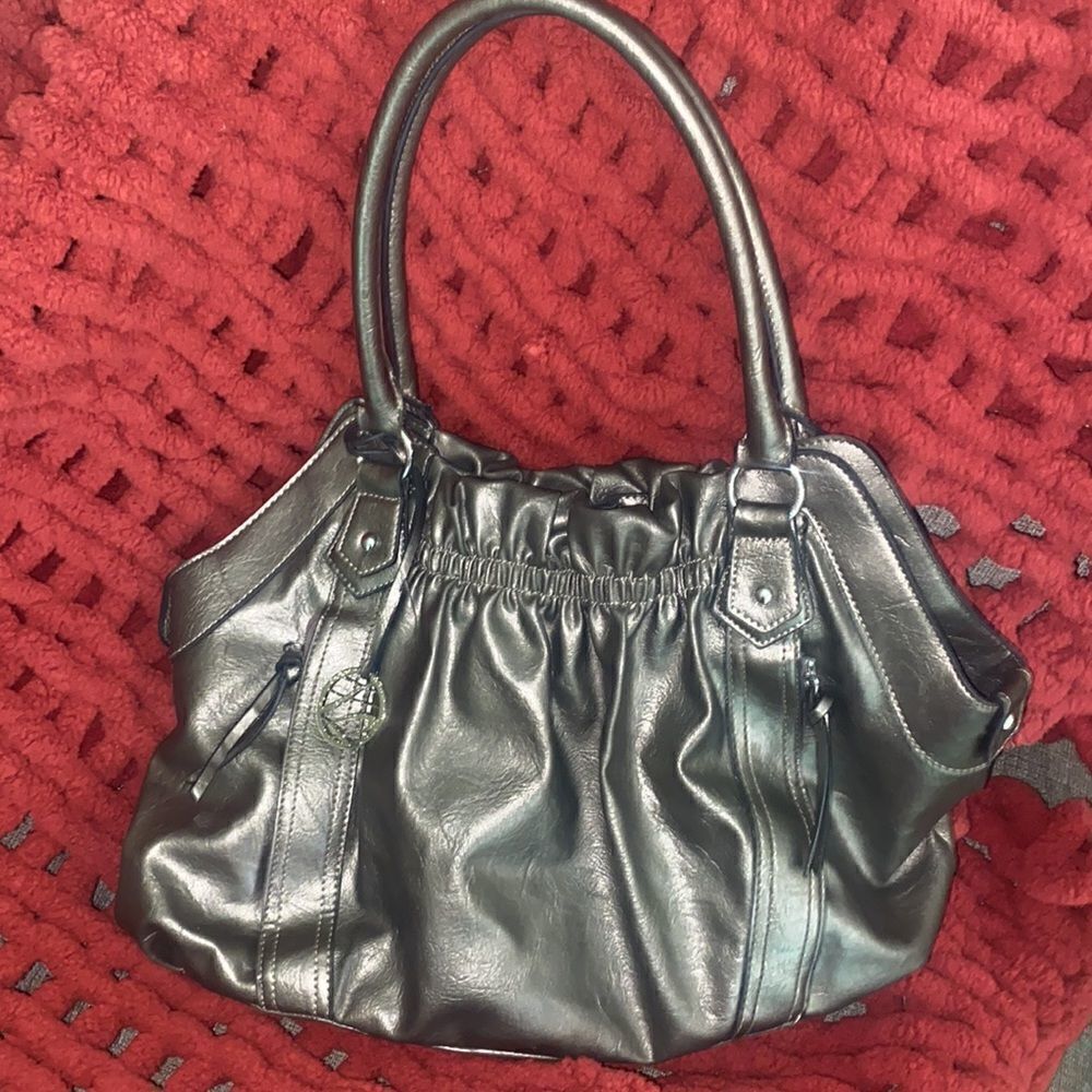 Style & Company Sassy II Gunmetal Hobo Bag!
